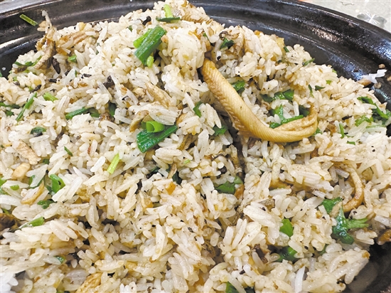 臺(tái)山黃鱔飯廣受歡迎。
