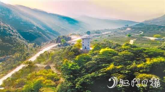 五邑天露山景區(qū)。大沙鎮(zhèn)供圖