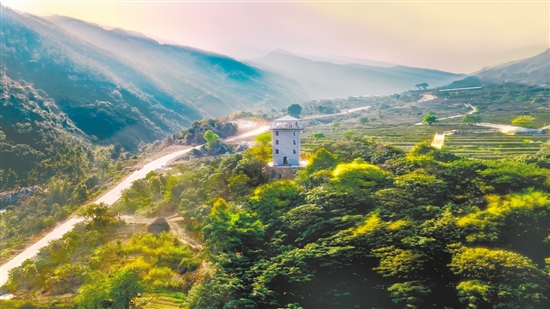 五邑天露山景區(qū)。大沙鎮(zhèn)供圖