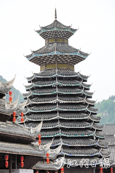 下司古鎮(zhèn)獨具特色。