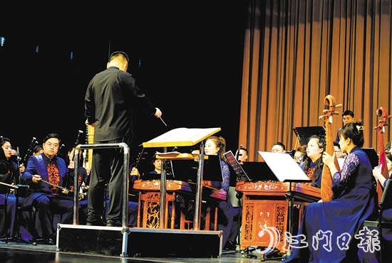 《山西印象》民族管弦樂組曲音樂會(huì)現(xiàn)場。