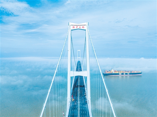 深中通道已于今年6月30日通車。