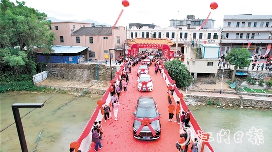 重建后的五十圩橋能滿足通車的要求。