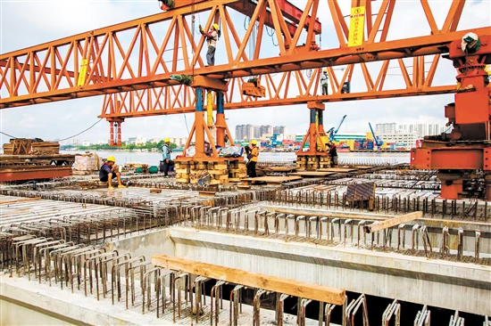 開平市三埠港搬遷項(xiàng)目建設(shè)有序推進(jìn)。