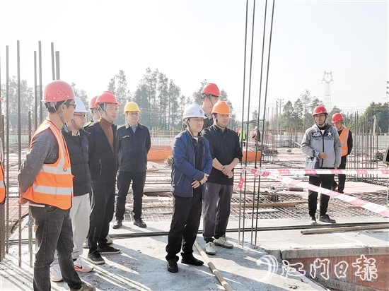 新會區(qū)安委辦派出幫扶督導(dǎo)組，對睦洲鎮(zhèn)在建工程開展隱患排查。