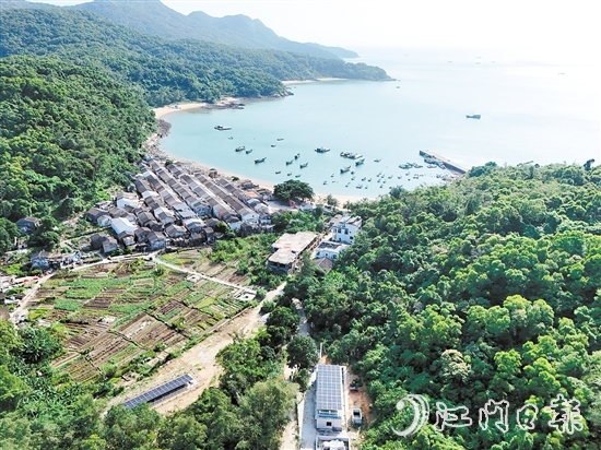 茫洲村徹底告別夜間用電難的困境。