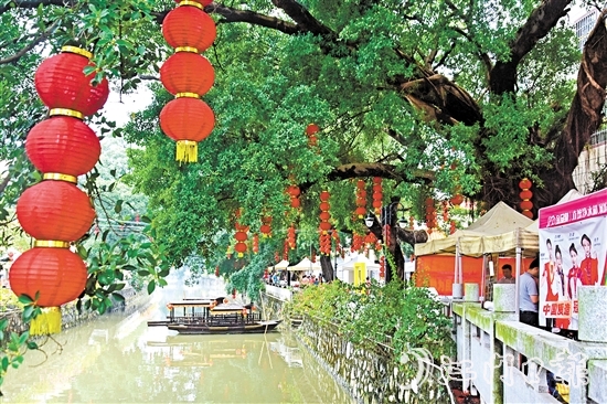 岸綠景美、人水和諧的生態(tài)畫卷在高村村緩緩展開。