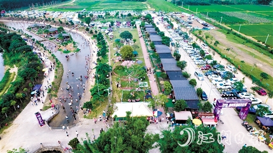 春節(jié)期間，位于恩城街道米倉(cāng)村的恩平簕菜文化創(chuàng)意園將開(kāi)展新春游園會(huì)活動(dòng)。圖為資料圖。