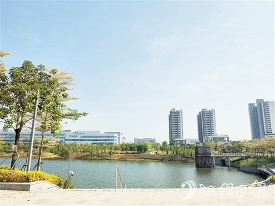 新會智造產(chǎn)業(yè)園鳳山湖園區(qū)吸引中創(chuàng)新航江門基地項目入駐。