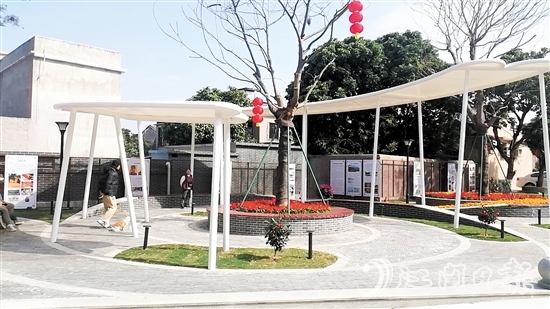 古井公園為村民提供休閑好去處。