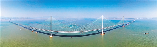 黃茅海跨海通道。