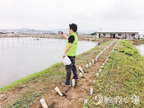 保險(xiǎn)公司工作人員到田間地頭了解農(nóng)戶實(shí)際需求。