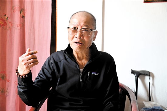 陳宜禧孫子陳永常講述祖父的故事。