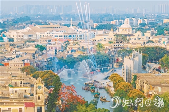 “五一”假期，赤坎華僑古鎮(zhèn)將結(jié)合騎樓、碉樓以及臨江、游船及演藝特色舉辦“赤坎有咖味”活動。