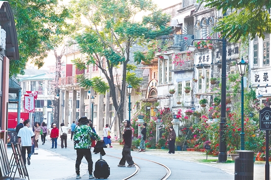赤坎華僑古鎮(zhèn)建筑獨特，成為影視劇的取景地。