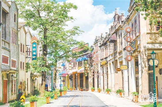 漫步于赤坎華僑古鎮(zhèn)，可謂一步一景。受訪者供圖