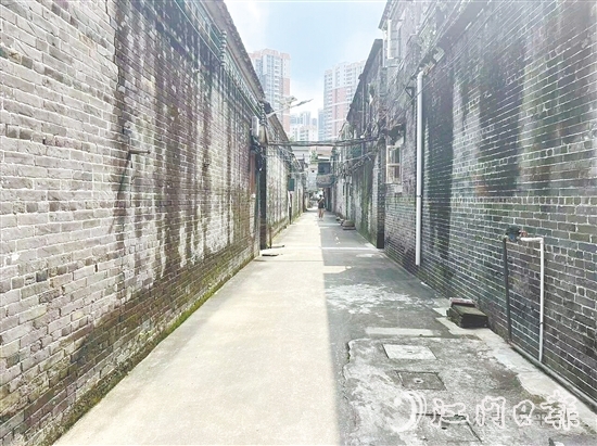 曾經(jīng)的“垃圾巷”變得干凈整潔。
