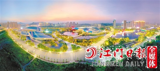 濱江新區(qū)高樓林立。