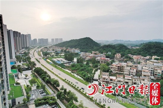 濱江新區(qū)交通四通八達。