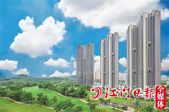 蒲葵之夢·天心的千畝高爾夫球場景觀。
