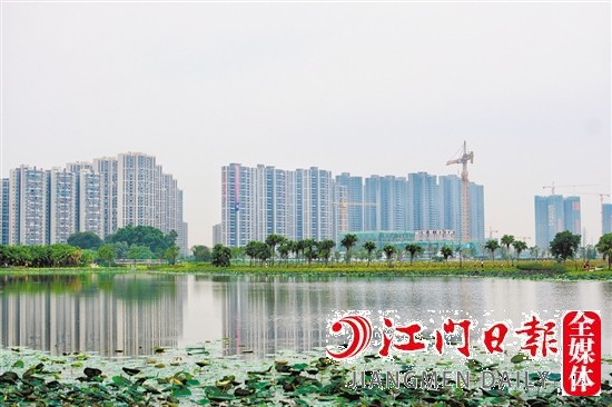 新會(huì)樞紐新城建設(shè)如火如荼。