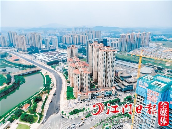 臺(tái)山城區(qū)不斷有新樓盤(pán)開(kāi)工建設(shè)，推出市場(chǎng)。