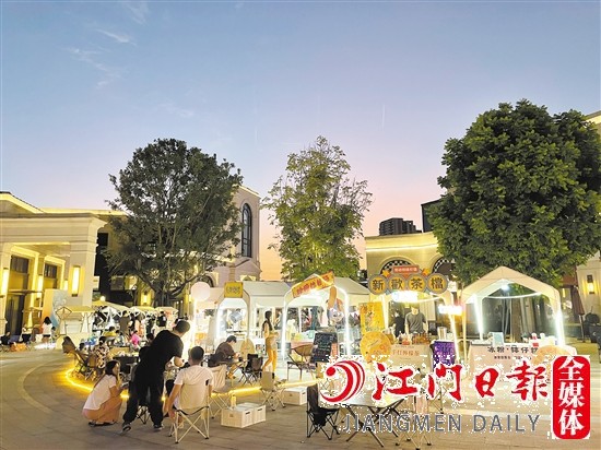 市區(qū)樓盤(pán)舉辦市集成了一種潮流。