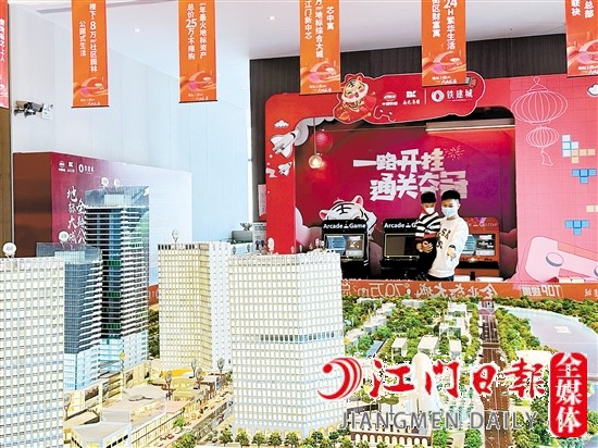 春節(jié)期間，房企做足準(zhǔn)備，迎接購房者的到來。