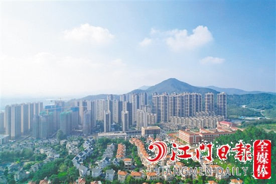 1月江門共賣出3084套一手住宅，群華路板塊樓盤熱銷。