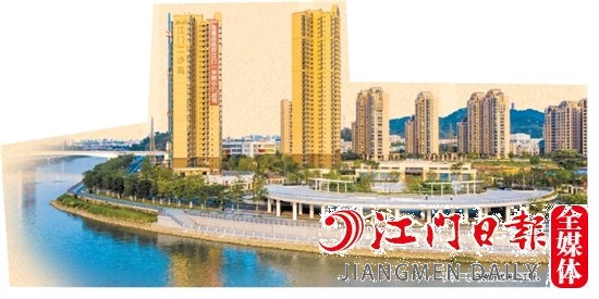 江門二沙島擁有優(yōu)美的江景。