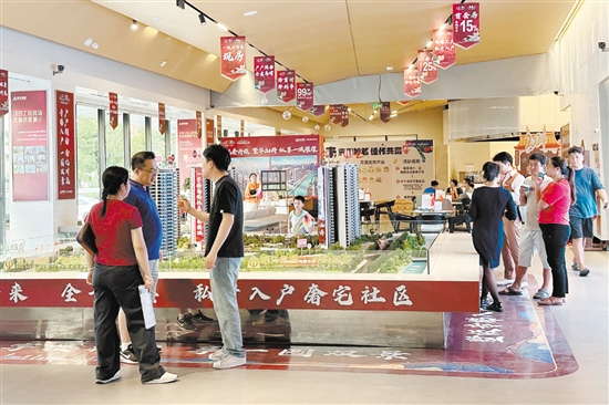 江門樓市銷售火熱。
