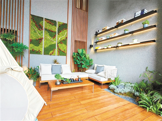 第四代住宅具有空間利用率高的特點(diǎn)。