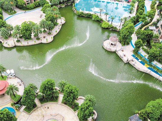 錦富·匯景灣以“湖居生活”屢獲殊榮。