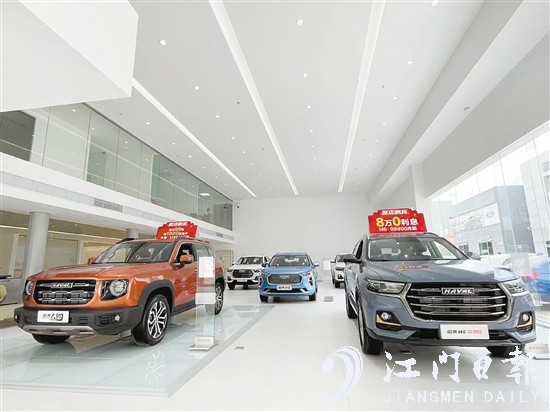 哈弗江門利宏4S店寬敞明亮。