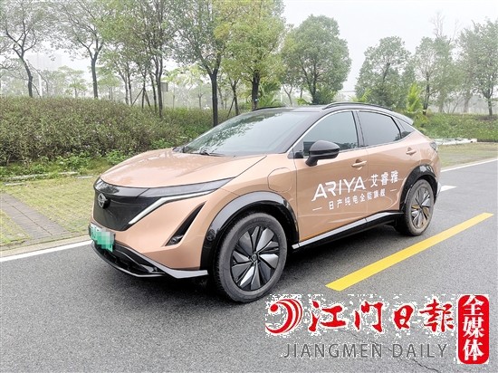 ARIYA的外觀動(dòng)感十足。