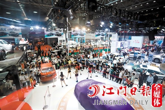 2021年“五一”車展現場。