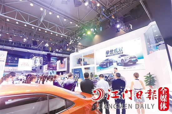 ?車展現(xiàn)場，汽車品牌企業(yè)將帶來科技盛宴。